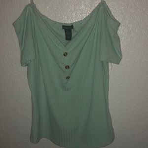 Selling one rue 21 stylish shirt, size L